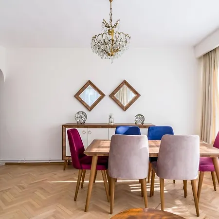 דירה Cozy And Chic Flat Near Istinye Coast In Sariyer *